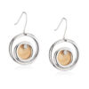 Orphelia Dames 925 Sterling Zilveren Dangle Oorbellen - Zilver ZO-5703 - Afbeelding 2