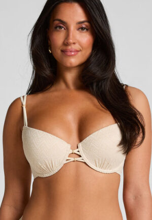Hunkemöller Bikinitop Crochet Wit