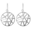 Orphelia 'Amabella' Dames 925 Sterling Zilveren Oorbellen - Zilver ZO-7098