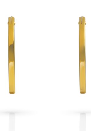 Alternative view of Orphelia 'Anita' Dames 925 Sterling Zilveren Hoops - Goud ZO-7553/G