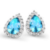 Orphelia 'Enora' Dames 925 Sterling Zilveren Oorbellen - Zilver ZO-7226/BT/1
