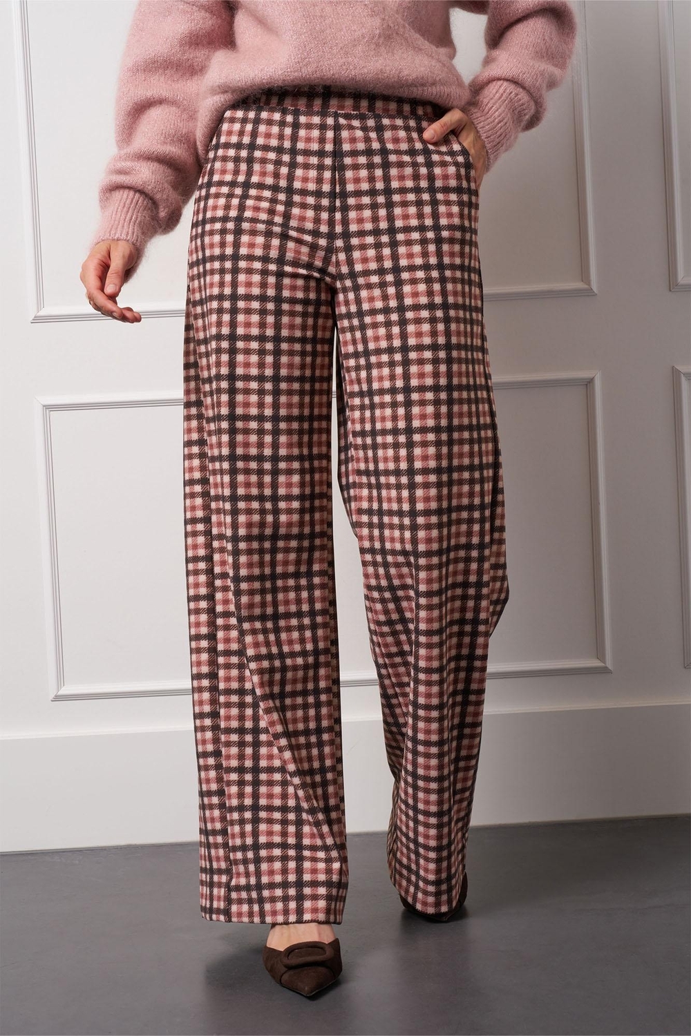 Studio Anneloes Lexie Bnd Check Trousers Broek 9997 Multi Color