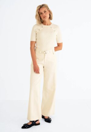 Maicazz Soeff - Pullover Sp26.70.410 Trui Offwhite