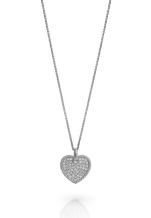 Orphelia 'Elite' Dames 925 Sterling Zilveren Ketting met Hangertje - Zilver ZH-7566