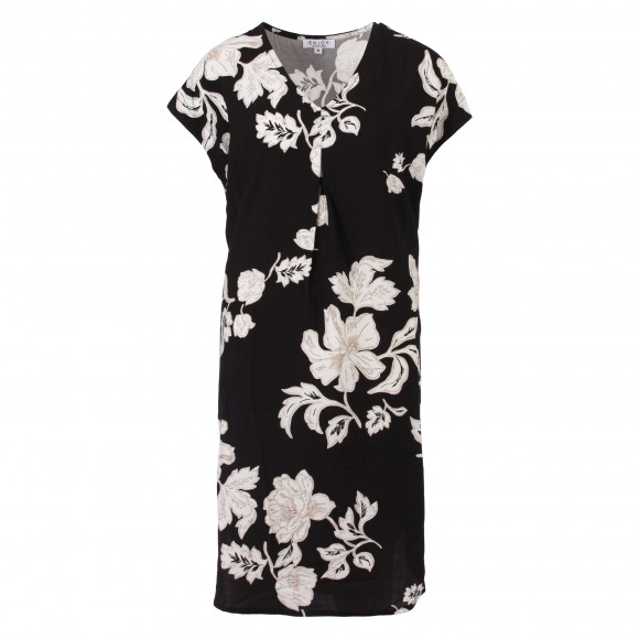 Enjoy - Zwart | Dames | Jurk | Zwart | L/XL | regular | Kamst mode
