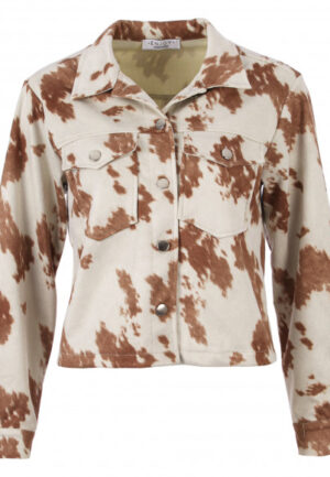 Enjoy - Camel | Dames | Vest | Camel | XL | regular | Kamst mode