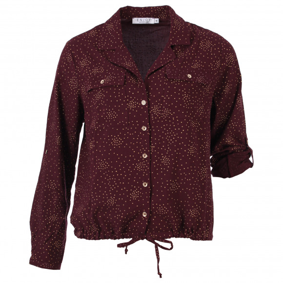 Enjoy - Port | Dames | Blouse | Port | M | regular | Kamst mode