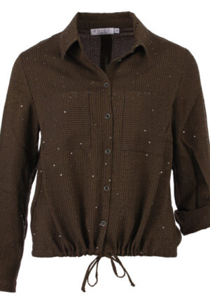 Enjoy - D.Bruin | Dames | Blouse | D.Bruin | L | regular | Kamst mode