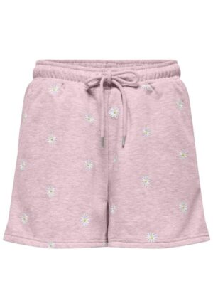Only Onlluna Bermuda Short S Ub Swt 15371343 Korte Broeken 5044412 Pale Lilac Smal Ditsy Cloud