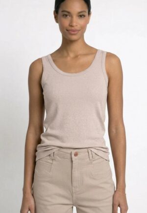 Maicazz Shirtley Top Su26.60.701 T-shirt Korte Mouw Sand