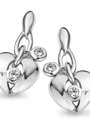 Orphelia Dames 925 Sterling Zilveren Dangle Oorbellen - Zilver ZO-5121