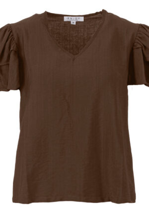 Enjoy - D.Bruin | Dames | Top | D.Bruin | XXL | regular | Kamst mode
