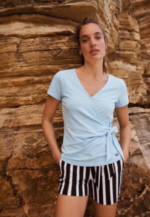 Lady Day Lorain L24.275.3325 T-shirt Korte Mouw Baby Blue
