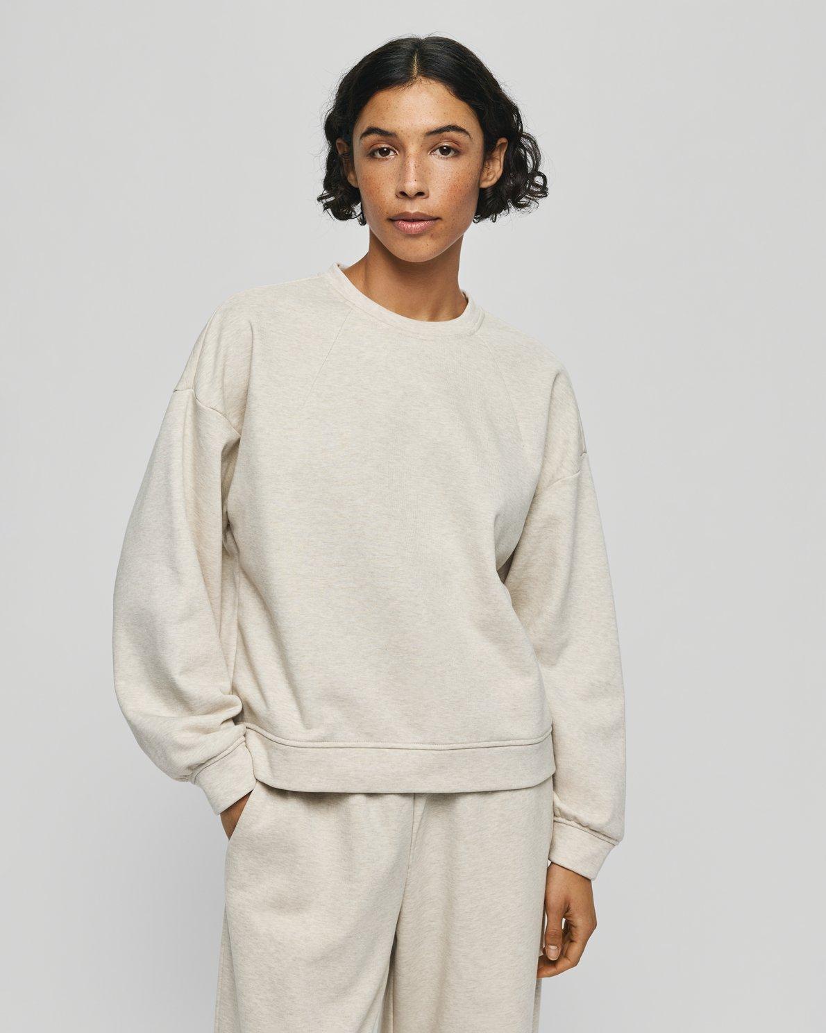 Msch Copenhagen Mschtaia Briena Sweatshirt 19666 Sweater Oatmeal Melange
