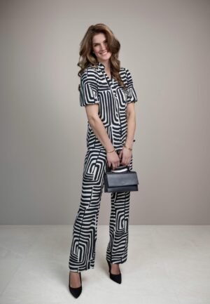 Elvira Casuals Blouse Abby E2 26-063 Blouse 940 African Zebra