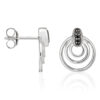 Orphelia Dames 925 Sterling Zilveren Stud Oorbellen - Zilver ZO-5023