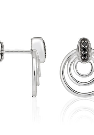 Orphelia Dames 925 Sterling Zilveren Stud Oorbellen - Zilver ZO-5023
