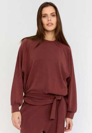 Moscow 66-04-romy Sweater 450-1 Madder Solid
