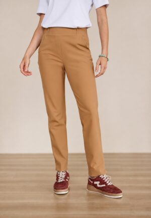 Studio Anneloes Anne Bonded Trousers 14044 Broek 8400 Camel