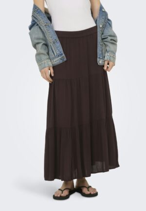 Only Onlmikka Life Long Skirt Wvn Noos 15324808 Skort Black Coffee