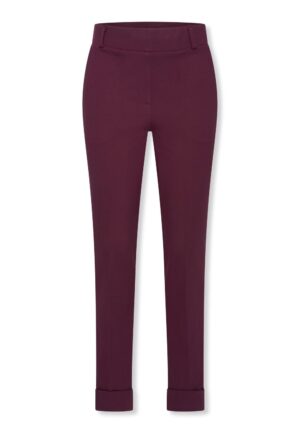Helena Hart Broek Ziggy Lano Uni 7813 Broek Burgundy