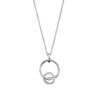 Orphelia 'Antoine' Dames 925 Sterling Zilveren Ketting met Hangertje - Zilver ZH-7503
