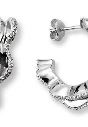 Orphelia Dames 925 Sterling Zilveren Oorbellen - Zilver ZO-5792