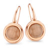Orphelia 'Isabella' Dames 925 Sterling Zilveren Oorbellen - Roze ZO-7197/BR