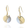 Orphelia 'Moragene' Dames 925 Sterling Zilveren Hangende Oorbellen - Goud ZO-7506/G - Afbeelding 2