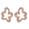 Orphelia 'Malenia' Dames 925 Sterling Zilveren Stud Oorbellen - Roze ZO-7077/1