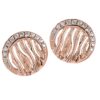 Orphelia Dames 925 Sterling Zilveren Stud Oorbellen - Roze ZO-6031/1