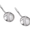 Orphelia Dames 925 Sterling Zilveren Oorbellen - Zilver ZO-5856