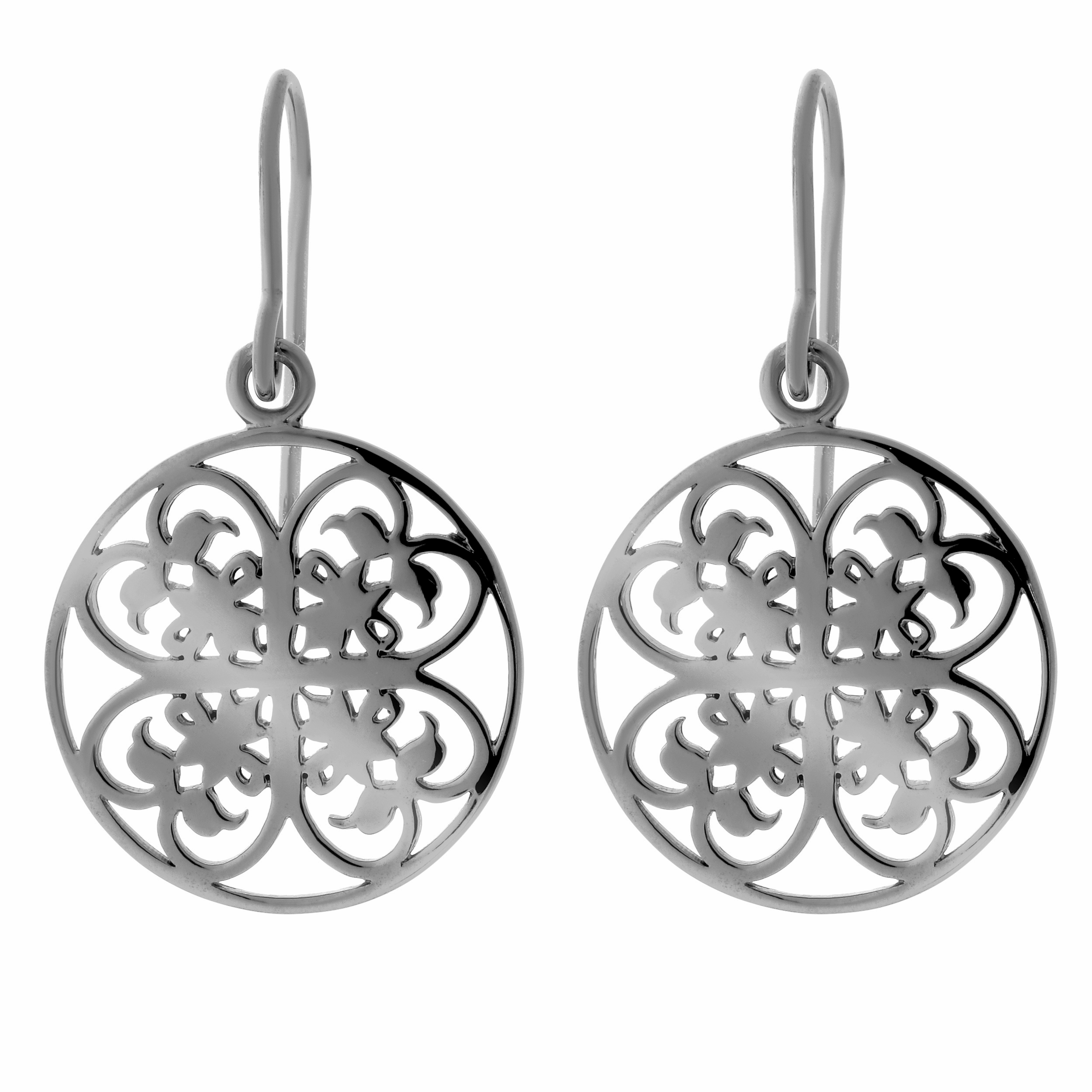 Orphelia Dames 925 Sterling Zilveren Dangle Oorbellen - Zilver ZO-6035/3