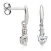 Orphelia Dames 925 Sterling Zilveren Dangle Oorbellen - Zilver ZO-5136