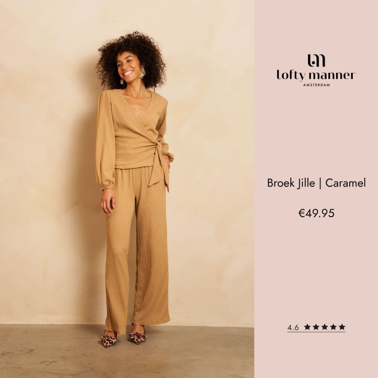 Broek Jille | Caramel