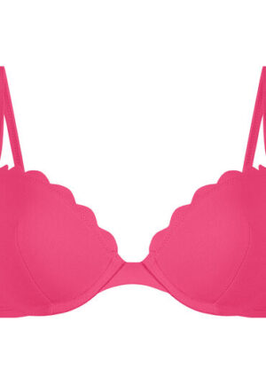 Hunkemöller Voorgevormde beugel bikinitop Scallop Roze