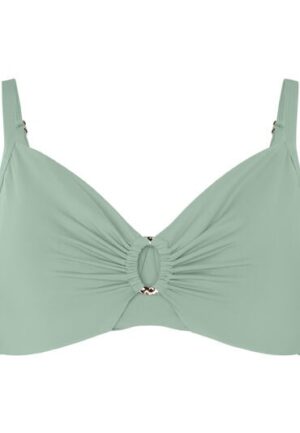 Alternative view of Hunkemöller Niet-voorgevormde beugel bikinitop Luxe Groen