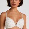 Hunkemöller Voorgevormde push-up beugel bh Marine Wit