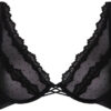 Hunkemöller Niet-Voorgevormde Beugel Bh Kat Zwart - Afbeelding 2