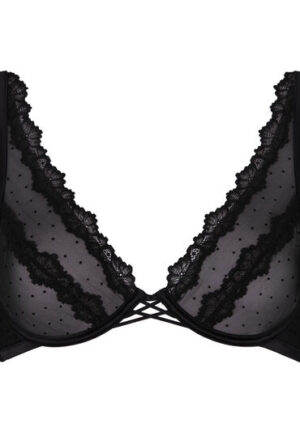 Alternative view of Hunkemöller Niet-Voorgevormde Beugel Bh Kat Zwart