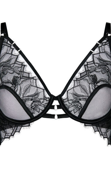 Hunkemöller Niet-Voorgevormde Beugel Bh Bea Zwart - Afbeelding 2