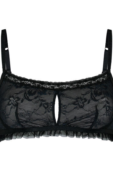 Hunkemöller Bralette Felicity Zwart - Afbeelding 2