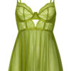 Hunkemöller Babydoll Isabelle Groen - Afbeelding 2