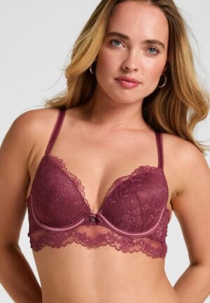 Hunkemöller Voorgevormde Longline Beugel Bh Naomi Paars