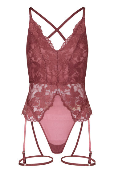 Hunkemöller Body Viktoria Paars - Afbeelding 2