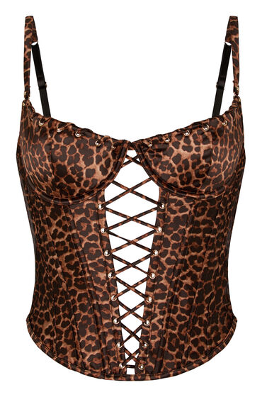 Hunkemöller Bustier Quinn Bruin - Afbeelding 2