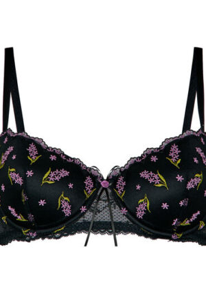 Alternative view of Hunkemöller Voorgevormde Beugel Bh Iris Zwart