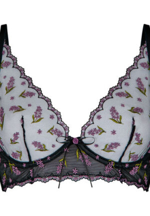 Alternative view of Hunkemöller Niet-Voorgevormde Beugel Bh Iris Zwart