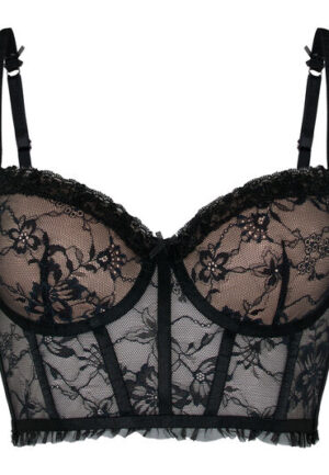 Alternative view of Hunkemöller Voorgevormde Longline Beugel Bh Felicity Zwart