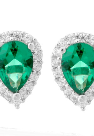 Alternative view of Orphelia 'Enora' Dames 925 Sterling Zilveren Stud Oorbellen - Zilver ZO-7226/EM